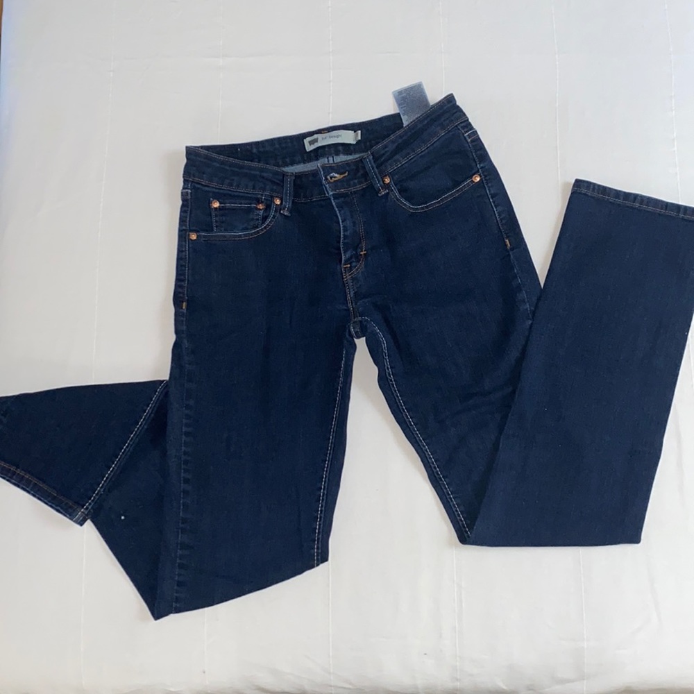 Levi 518 classic fit straight leg jeans
